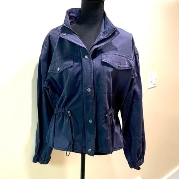 MICHAEL STARS | Twill Cropped Jacket - Picture 2 of 8